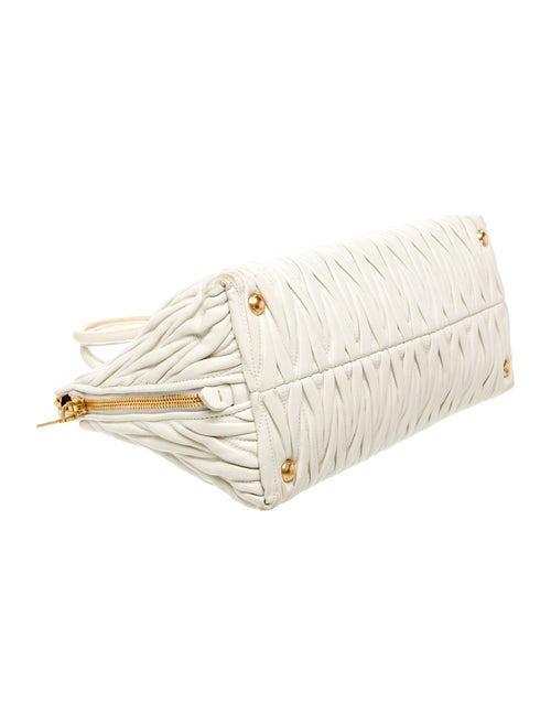 Miu Miu Leather Top Handle Bag