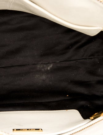 Miu Miu Leather Top Handle Bag