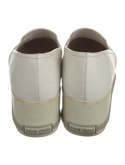 Miu Miu Leather Sneakers