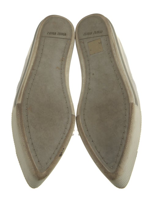 Miu Miu Leather Sneakers