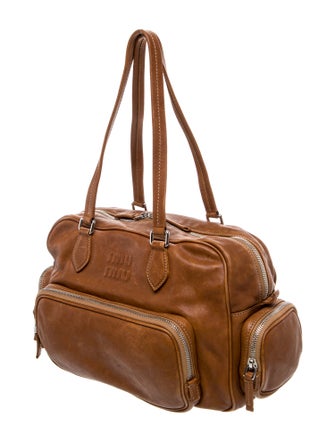Miu Miu Leather Shoulder Bag