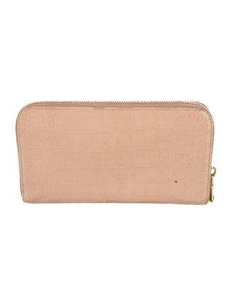 Miu Miu Crocodile Continental Wallet