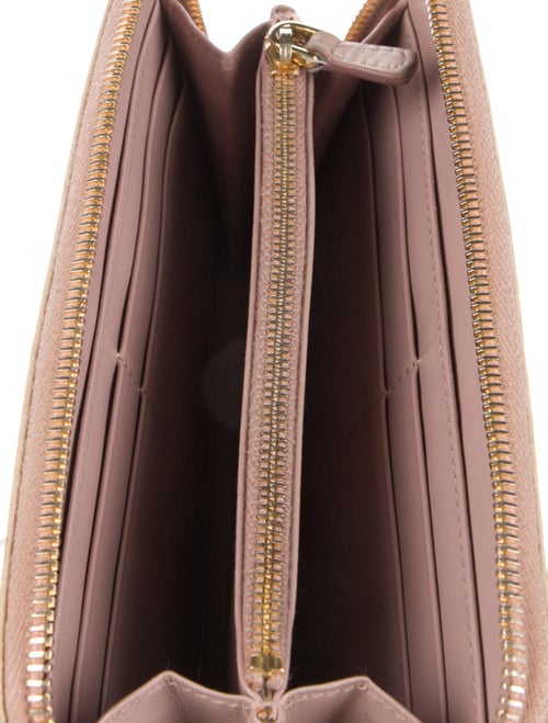 Miu Miu Crocodile Continental Wallet