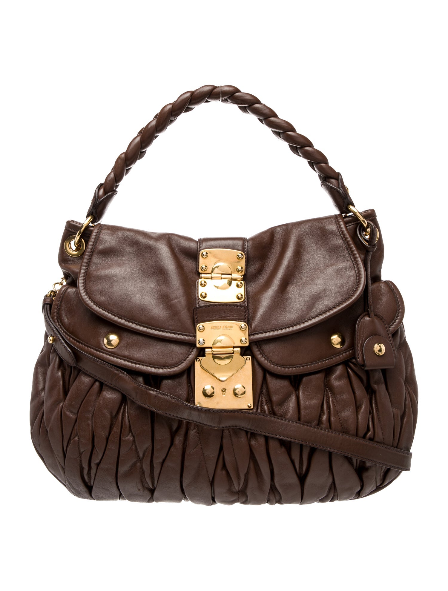 Miu Miu Leather Shoulder Bag