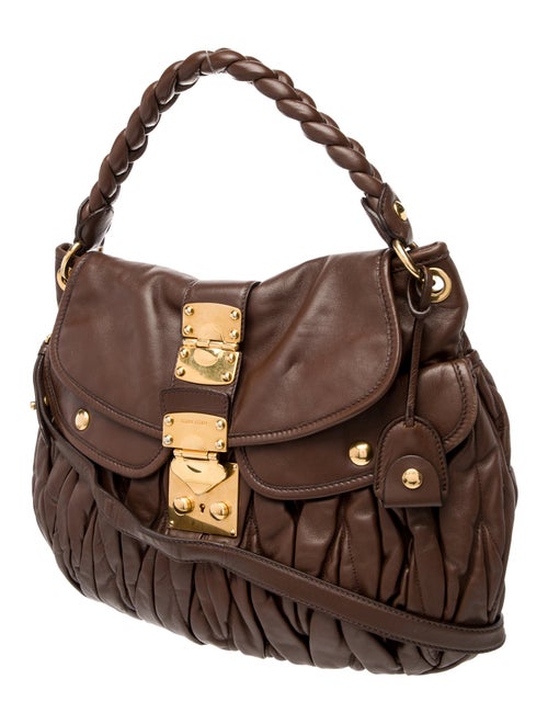 Miu Miu Leather Shoulder Bag