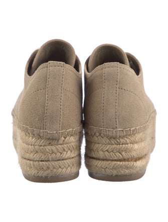 Miu Miu Suede Espadrille Sneakers