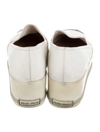 Miu Miu Leather Sneakers