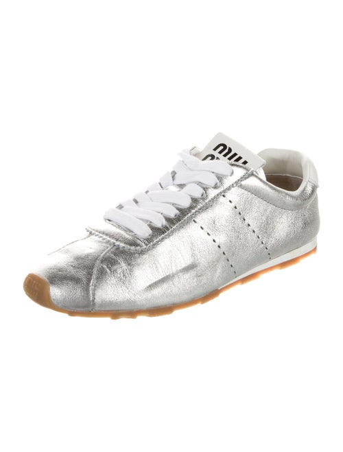 Miu Miu Leather Sneakers