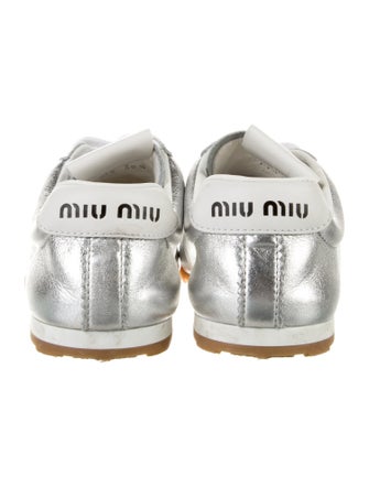 Miu Miu Leather Sneakers