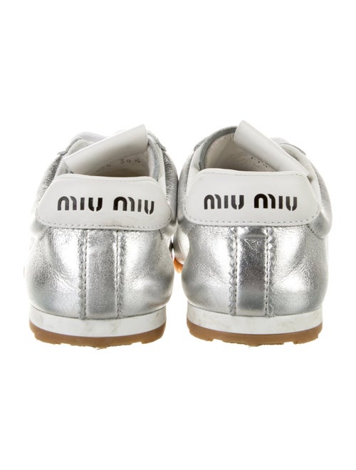 Miu Miu Leather Sneakers