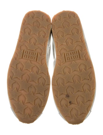 Miu Miu Leather Sneakers