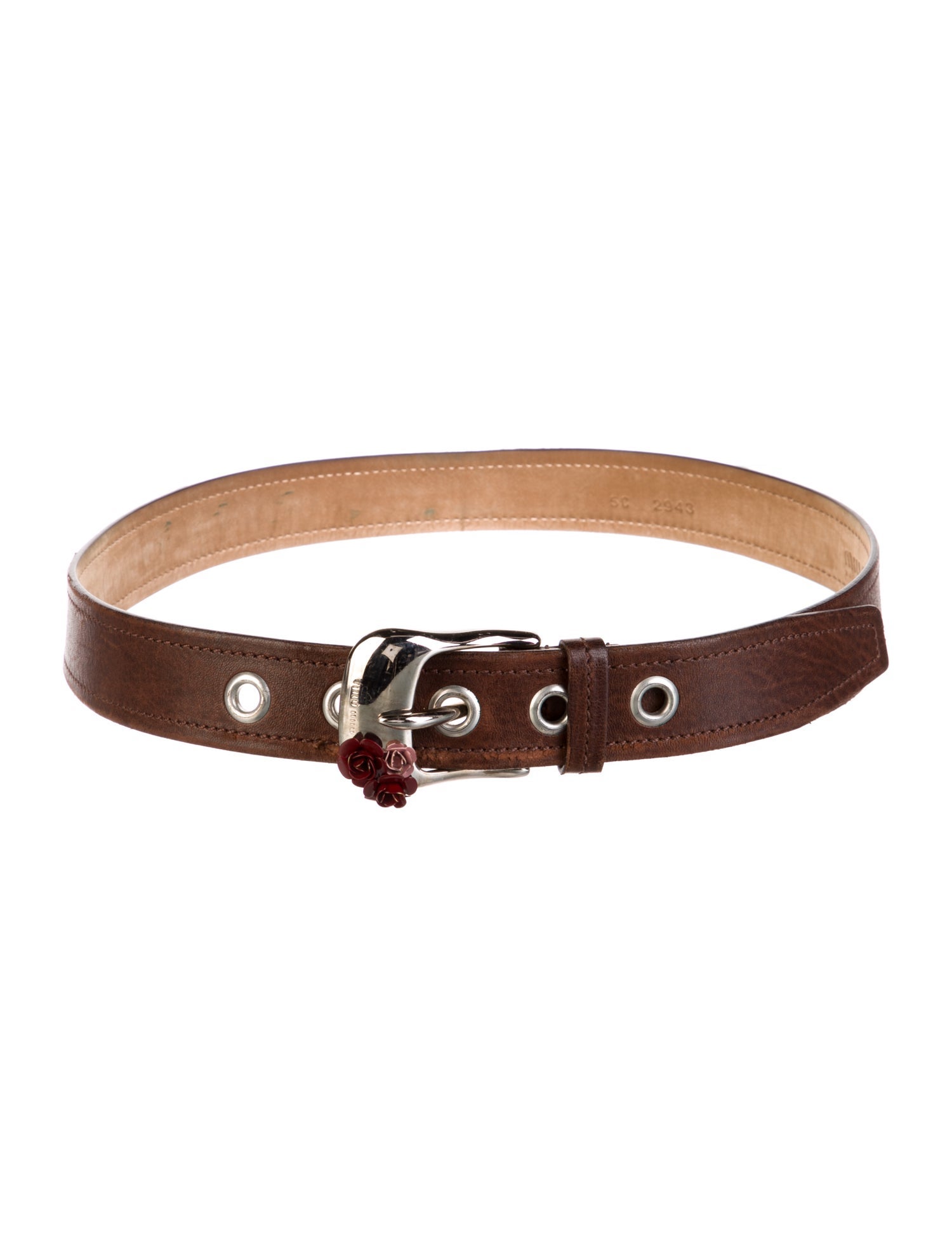 Miu Miu Leather Belt