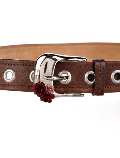 Miu Miu Leather Belt