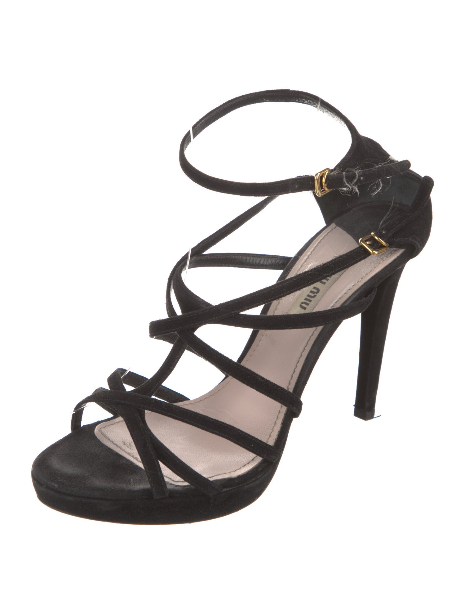 Miu Miu Suede Sandals