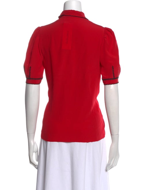 Miu Miu 2021 Silk Button-Up Top