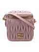 Miu Miu Lambskin Matelasse Vanity Mini