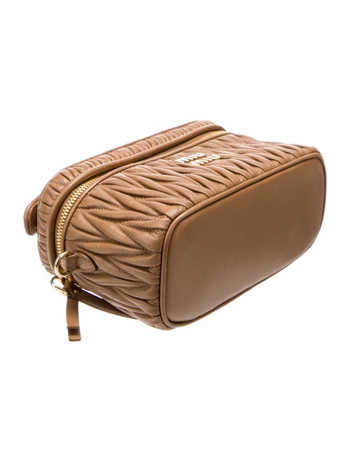 Miu Miu Lambskin Matelasse Vanity