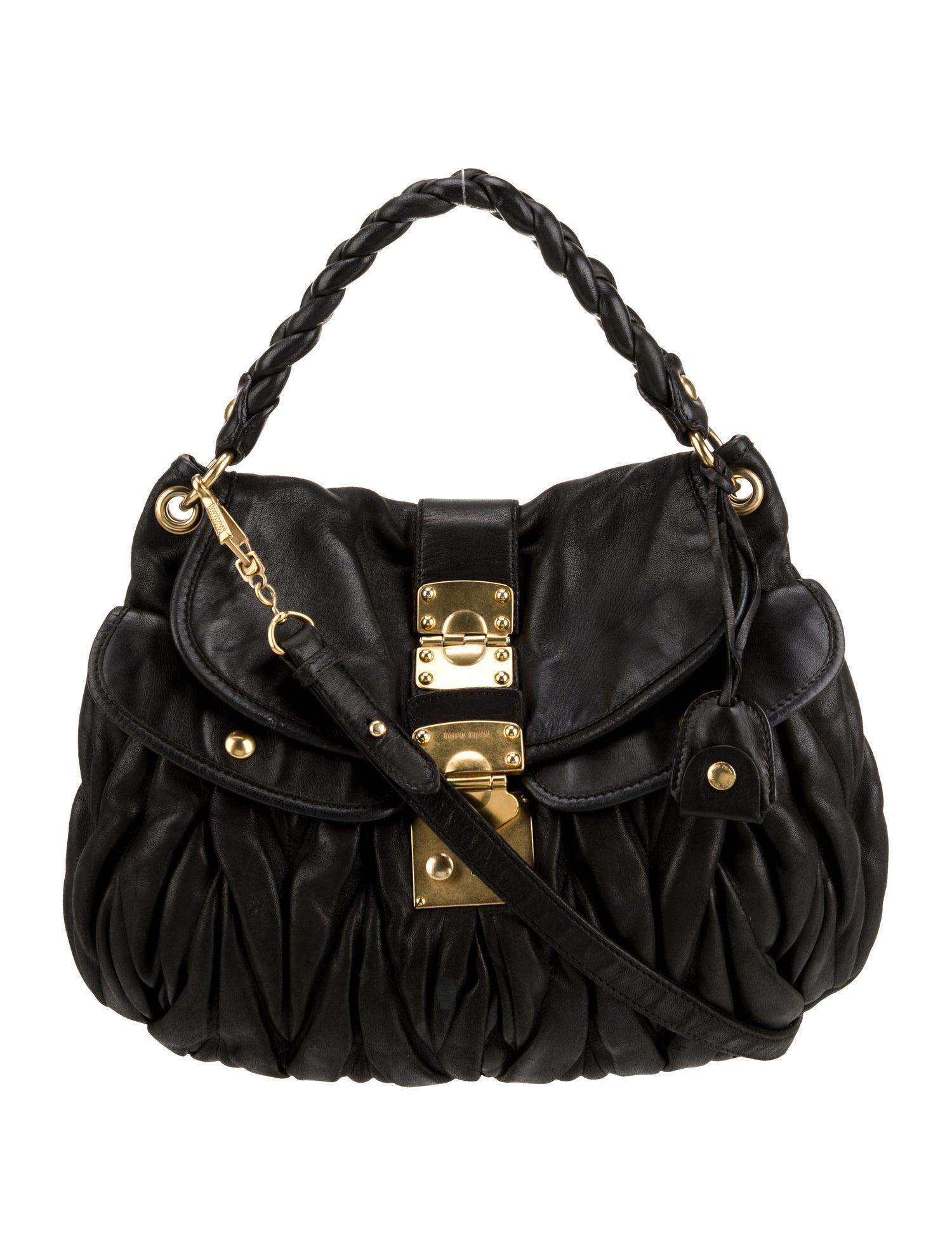 Miu Miu Leather Shoulder Bag