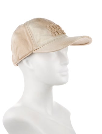 Miu Miu Logo Baseball Cap
