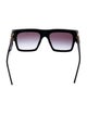 Miu Miu Square Gradient Sunglasses