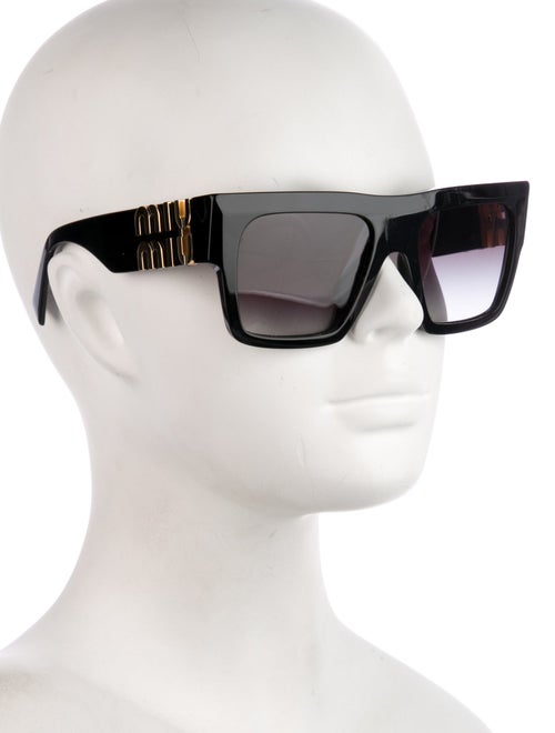 Miu Miu Square Gradient Sunglasses