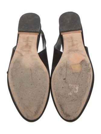 Miu Miu Satin Slingback Flats