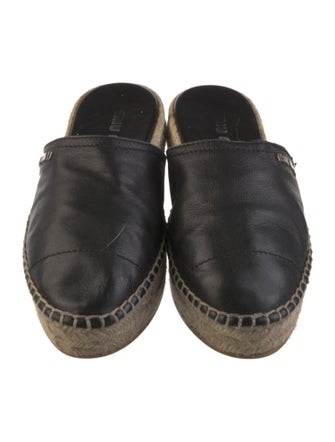 Miu Miu Leather Mules