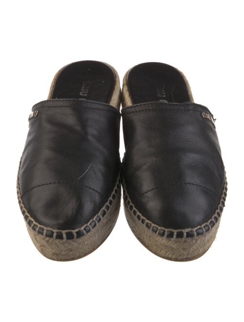 Miu Miu Leather Mules