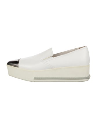 Miu Miu Leather Loafers