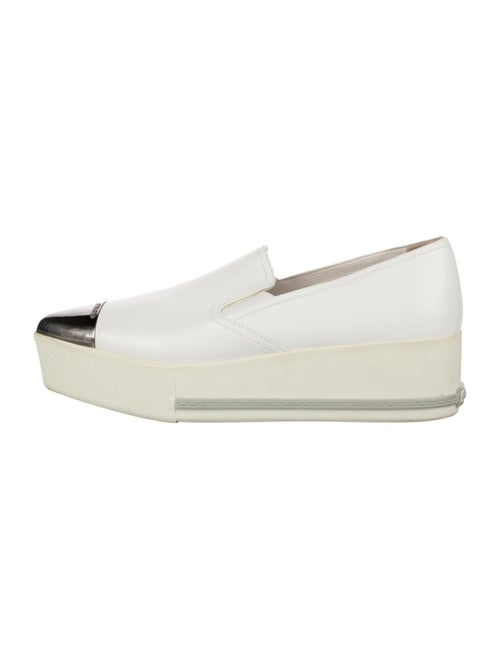 Miu Miu Leather Loafers