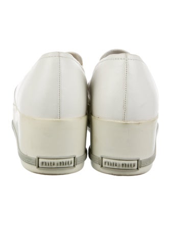 Miu Miu Leather Loafers