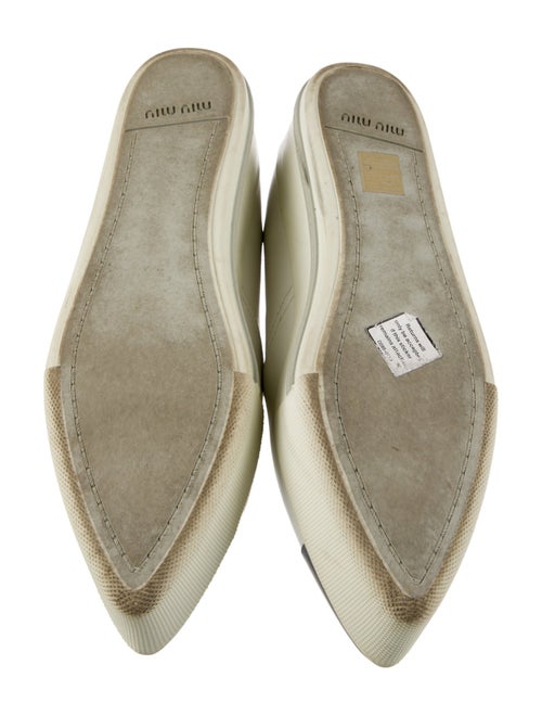 Miu Miu Leather Loafers