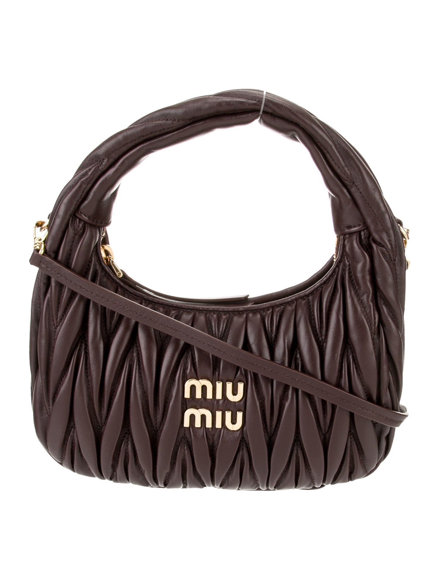 Miu Miu Leather Matelasse Wander 2025 w/ Tags