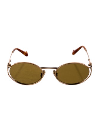 Miu Miu Round Tinted Sunglasses