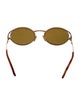 Miu Miu Round Tinted Sunglasses