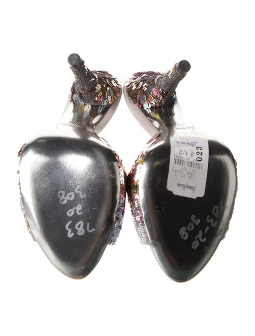 Miu Miu Sequins Sequin Embellishments Slides