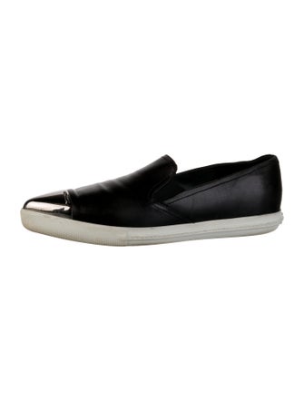 Miu Miu Leather Ballet Flats