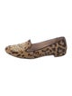 Miu Miu Ponyhair Animal Print Loafers