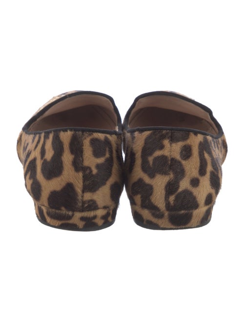Miu Miu Ponyhair Animal Print Loafers