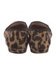 Miu Miu Ponyhair Animal Print Loafers