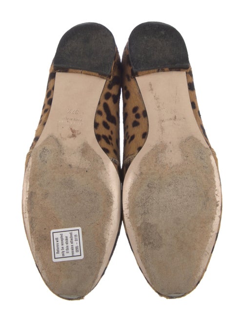 Miu Miu Ponyhair Animal Print Loafers