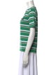 Miu Miu 2024 Striped T-Shirt