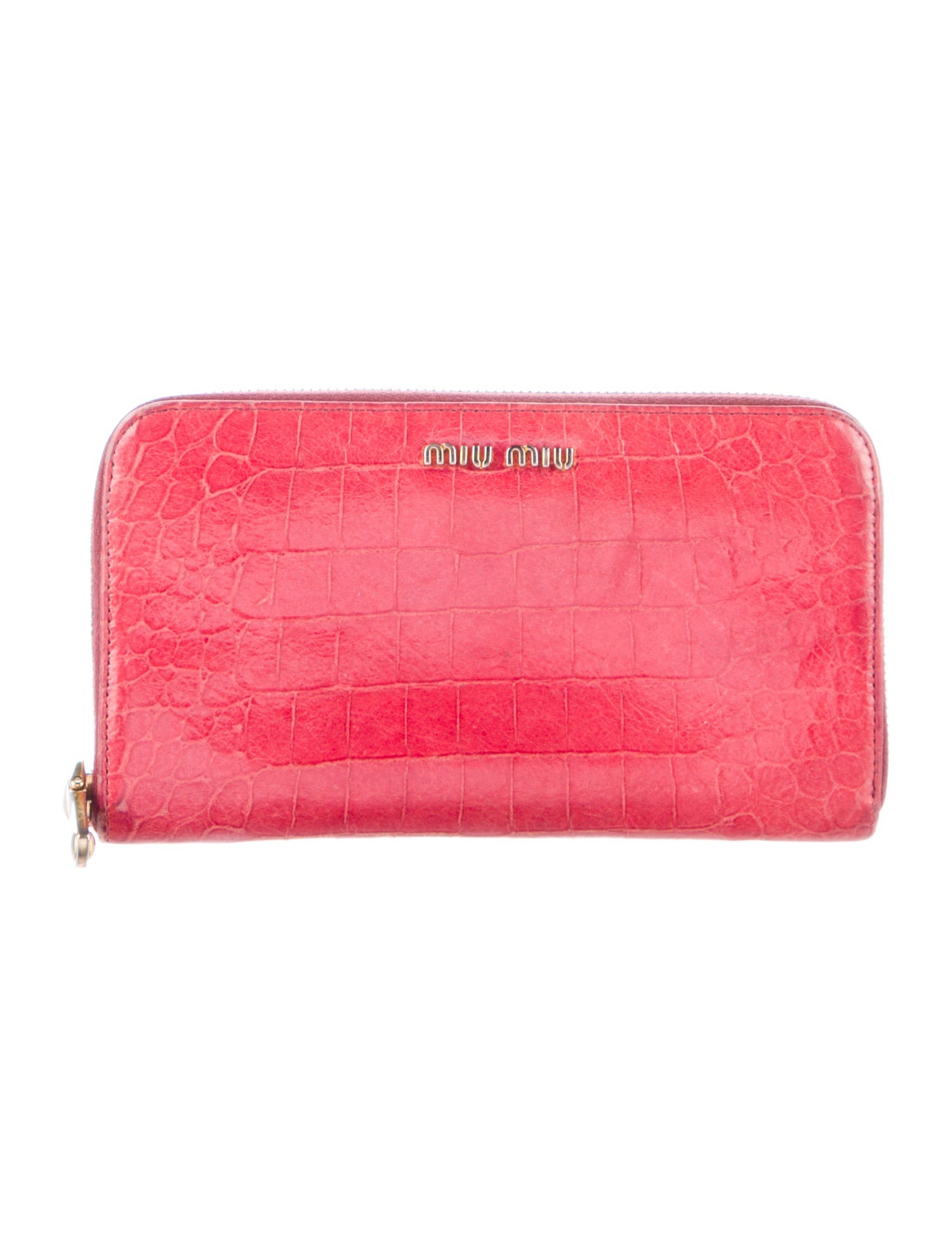 Miu Miu Leather Continental Wallet