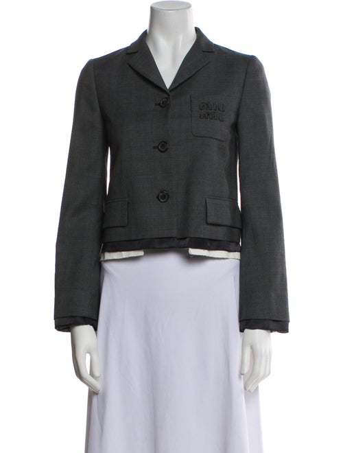 Miu Miu 2022 Virgin Wool Blazer