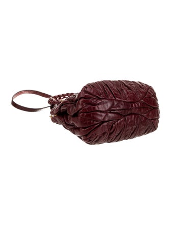 Miu Miu Leather Top Handle Bag