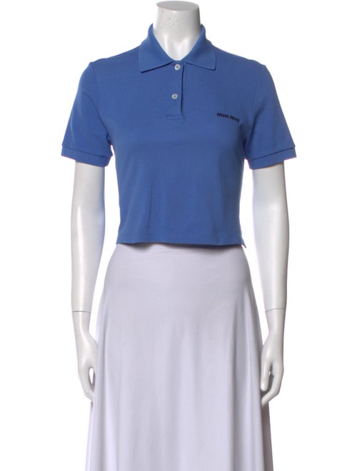 Miu Miu 2025 Short Sleeve Polo