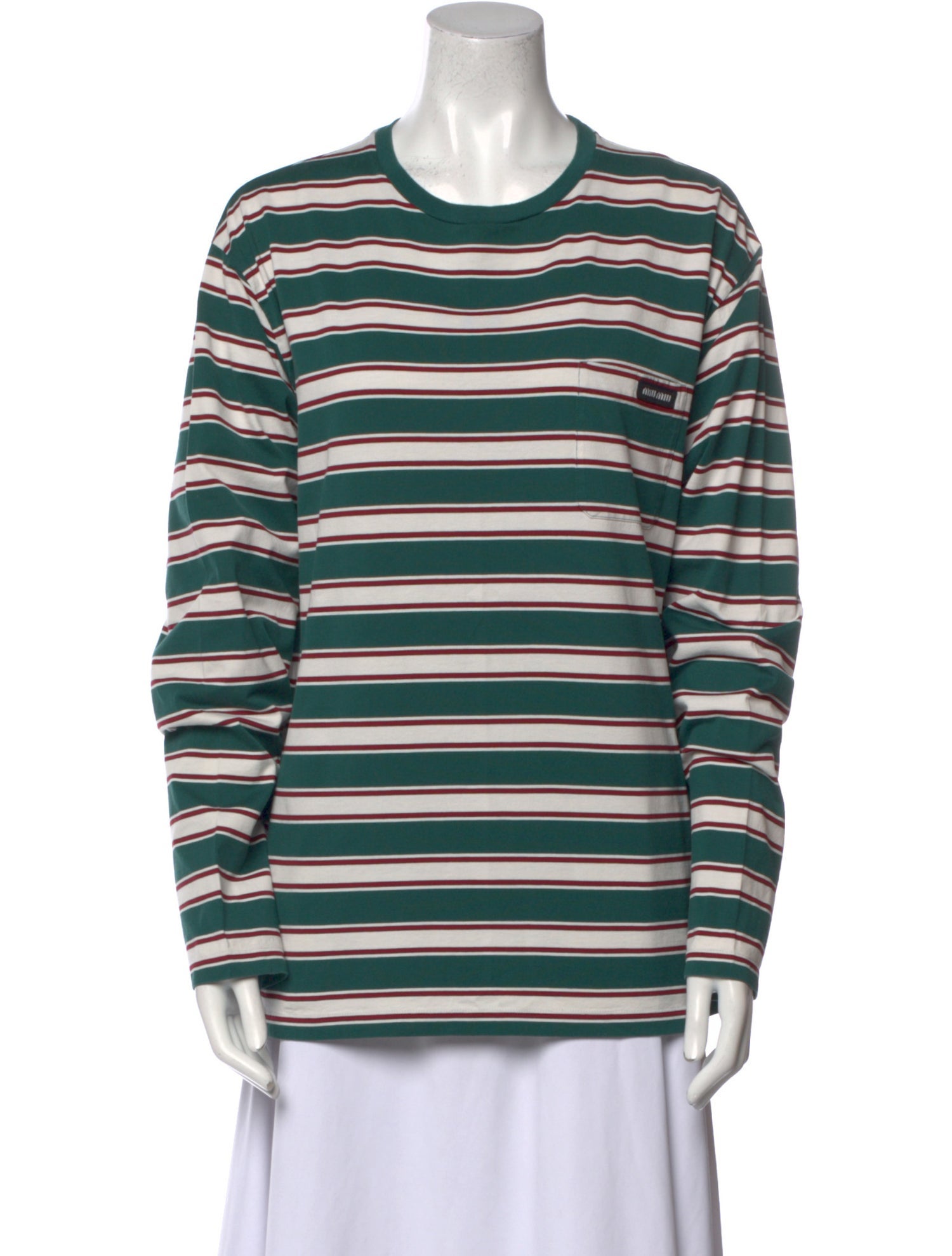 Miu Miu 2024 Striped Top w/ Tags