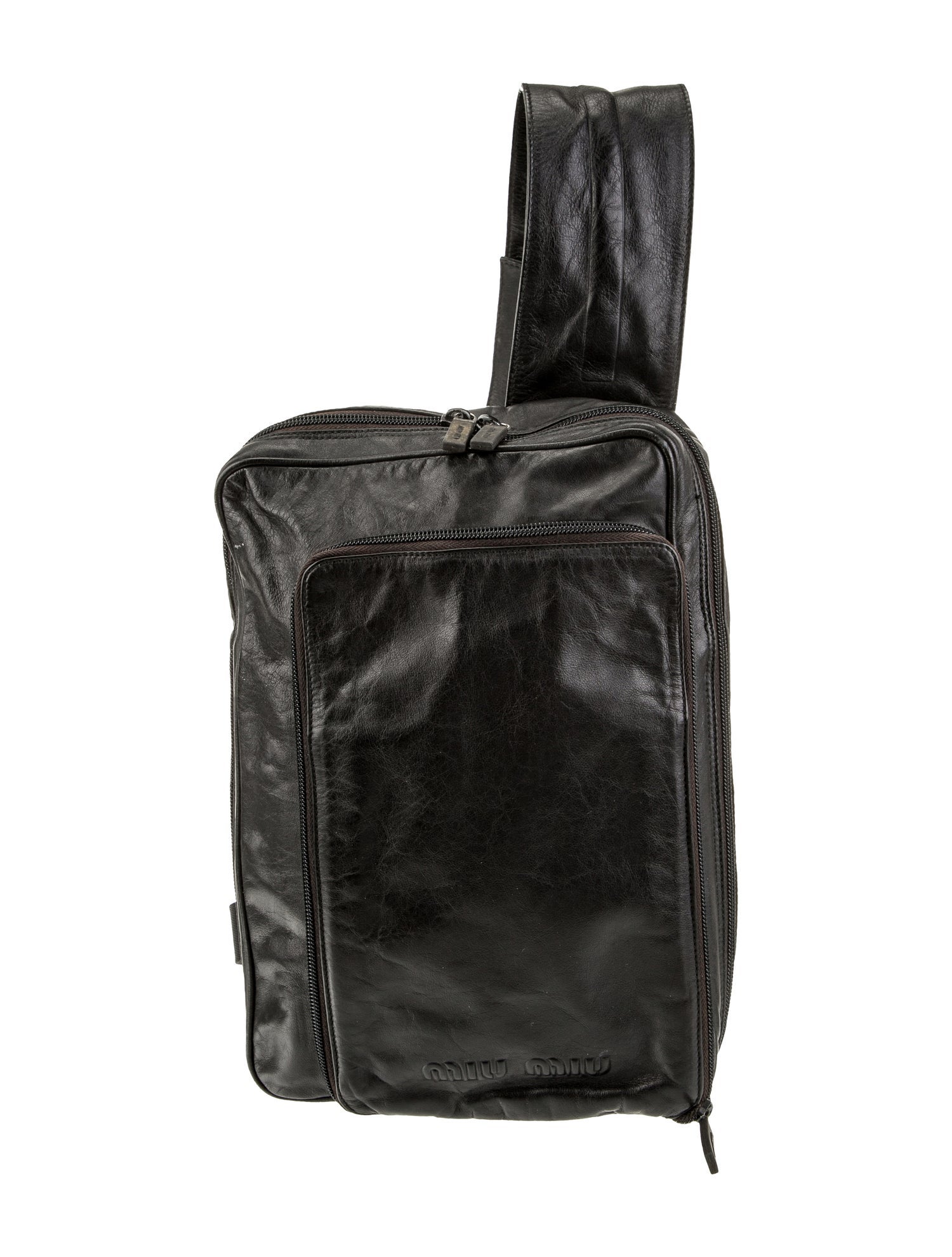 Miu Miu Leather Suitcase Vintage