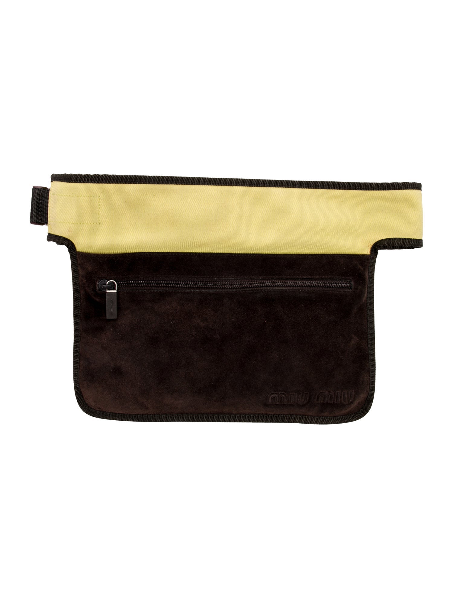 Miu Miu Suede Belt Bag