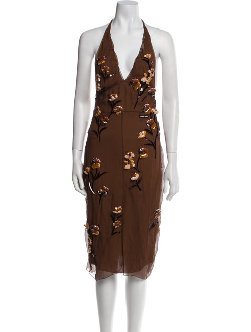 Miu Miu 2023 Midi Length Dress